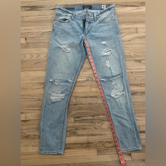 Lucky Brand Sienna Slim Boyfriend Distressed Jeans 2/26 - Picture 3 of 4